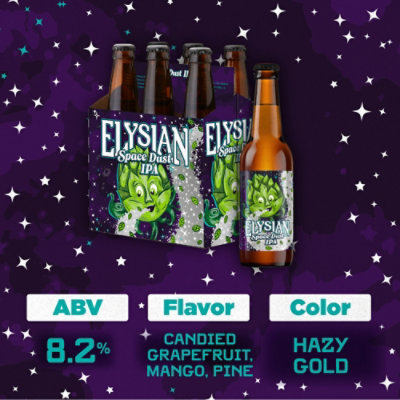 Elysian Brewing Company Space Dust IPA Bottle - 12 Fl. Oz. - Image 4
