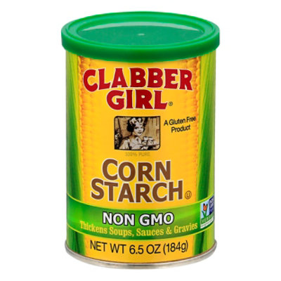 Clabber Girl Corn Starch Gluten Free Non GMO - 6.5 Oz