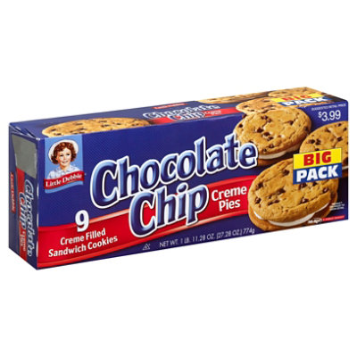 Little Debbie Cream Pie Chocolate Chip Big Pack 27.28 Oz Safeway