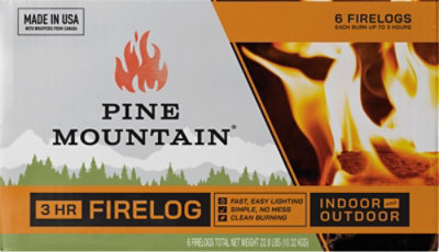 Pine Mountain Firelog 3 Hour - 3.8 Lb - Image 4