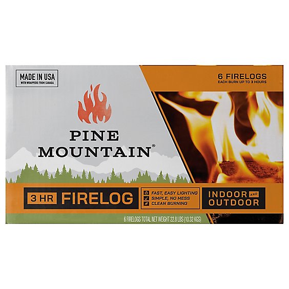 Pine Mountain Firelog 3 Hour - 3.8 Lb