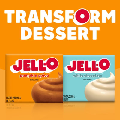 Jell-O Pumpkin Spice Artificially Flavored Instant Pudding & Pie Filling Mix - 3.4 Oz - Image 8