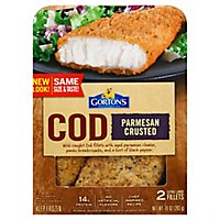 Gortons Fish Fillets Extra Large Cod Parmesan Crusted 2 Count - 10 Oz - Image 1