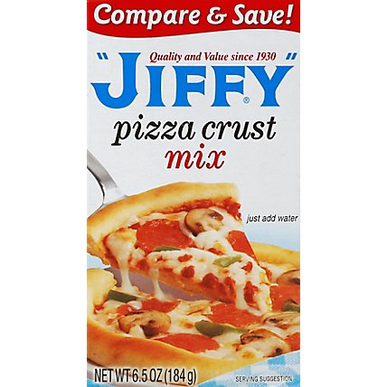 JIFFY Pizza Crust Mix Box - 6.5 Oz - Image 2
