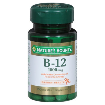 Natures Bounty Tabs Vitamin B-12 1000 Mcg - Each - Image 3