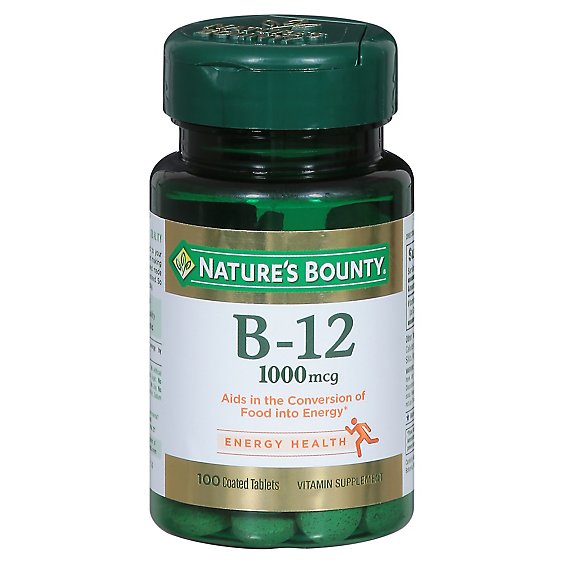 Natures Bounty Tabs Vitamin B-12 1000 Mcg - Each