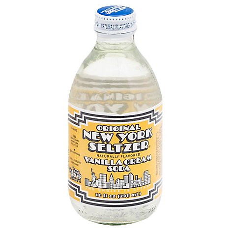 Original New York Seltzer Vanilla Cream - 10 Fl. Oz.