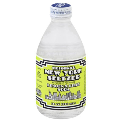 Original New York Seltzer Lemon Lime - 10 Fl. Oz. - randalls