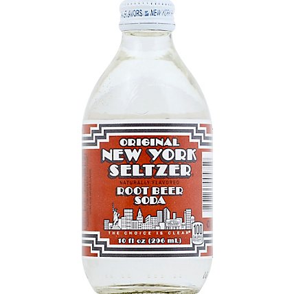 Original New York Seltzer Root Beer - 10 Fl. Oz. - Image 3