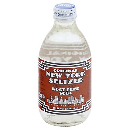 Original New York Seltzer Root Beer - 10 Fl. Oz. - Image 1