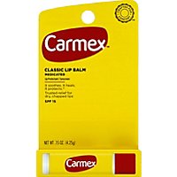 Carmex Original Flavor With Spf 15 Carded Stick - .15 Oz - Image 2