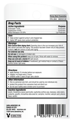 Carmex Original Flavor With Spf 15 Carded Stick - .15 Oz - Image 2