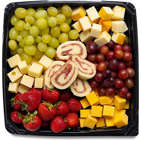 Deli Tray Fruit And Cheese 4 to 6 Servings - Each (Please allow 48 hours for delivery or pickup)