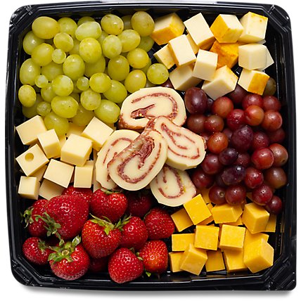 Deli Catering Tray Fruit And Cheese 4 to 6 Servings - Each (Please allow 48 hours for delivery or pickup) - Image 1