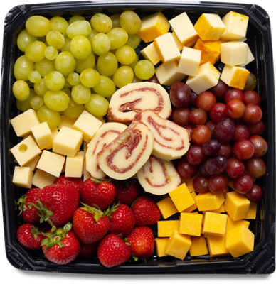 Deli Catering Tray Fruit And Cheese 6-10 Servings - Each