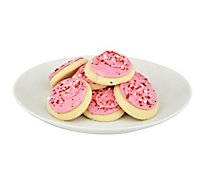Cookie Frosted Sugar Candy Cane - Each