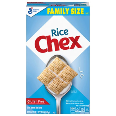 Chex Cereal Rice Gluten Free Oven Toasted Family Size - 18 Oz - Image 3