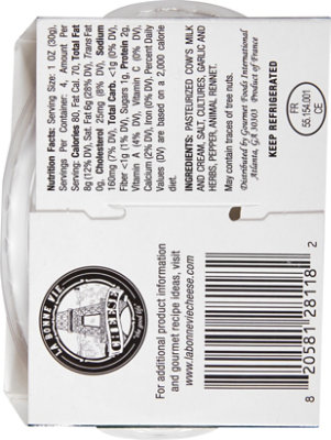 La Bonne Vie Chante Garlic And Herb - 4.4 Oz - Image 6