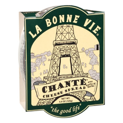 La Bonne Vie Chante Garlic And Herb - 4.4 Oz - Image 1