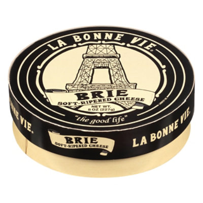 La Bonne Vie Cheese Brie Soft Ripened - 8 Oz - Image 3