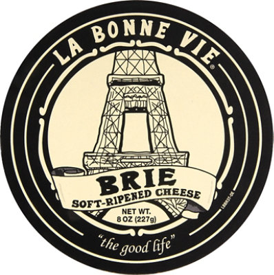 La Bonne Vie Cheese Brie Soft Ripened - 8 Oz - Image 2