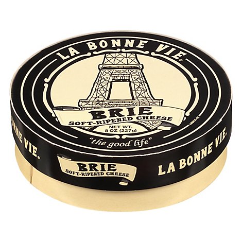 La Bonne Vie Cheese Brie Soft Ripened - 8 Oz