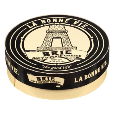La Bonne Vie Cheese Brie Soft Ripened - 8 Oz