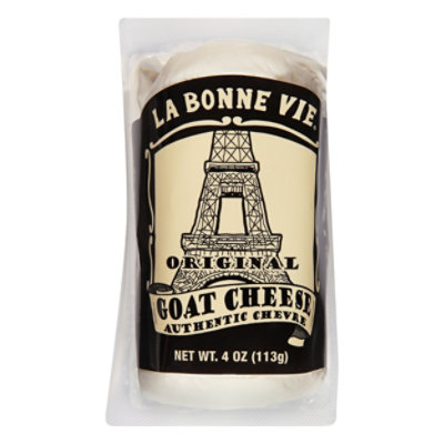 La Bonne Vie Cheese Goat Original - 4 Oz - Image 3