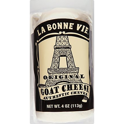 La Bonne Vie Cheese Goat Original - 4 Oz - Image 2