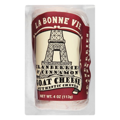 La Bonne Vie Goat Log Cranberry Cinnamon - 4 Oz - Image 3