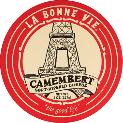 La Bonne Vie Cheese Camembert Soft Ripened - 8 Oz - Image 2