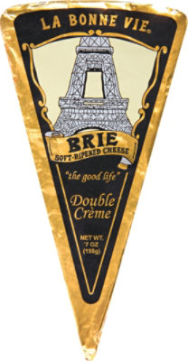 La Bonne Vie Gold Foil Brie - 7 Oz - Image 2