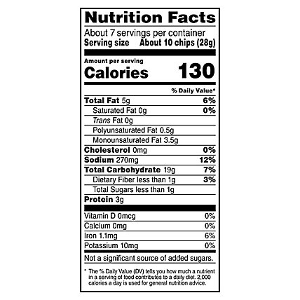 Stacy's Simply Naked Baked Pita Chips - 7.33 Oz - Image 4