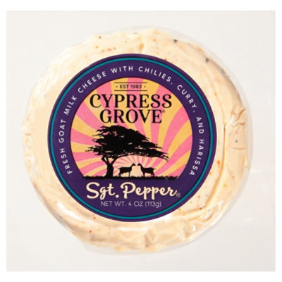 Cypress Grove Sergeant Pepper Goat Chse - 4 Oz