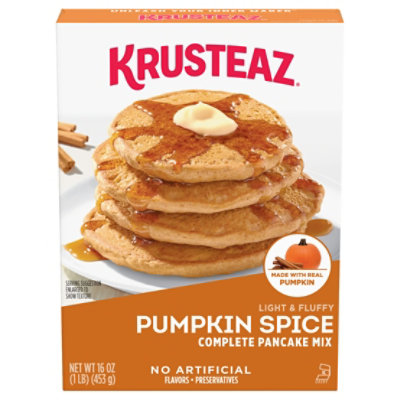 Krusteaz Pumpkin Spice Pancake Mix - 16 Oz - Image 1