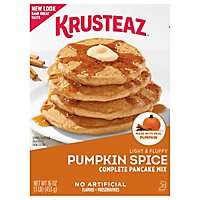Krusteaz Pumpkin Spice Pancake Mix - 16 Oz - Image 1