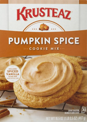 Krusteaz Cookie Mix Bakery Style Pumpkin Spice - 16.5 Oz