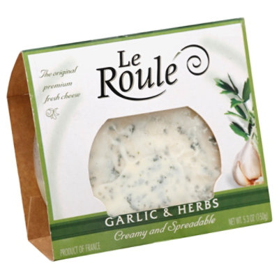 Le Roule Cheese Garlic & Herbs - 5.3 Oz - Image 1