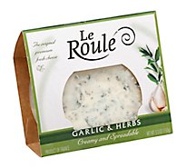 Le Roule Cheese Garlic & Herbs - 5.3 Oz