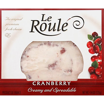 Le Roule Cheese Cranberry Slices - 4.4 Oz - Image 2
