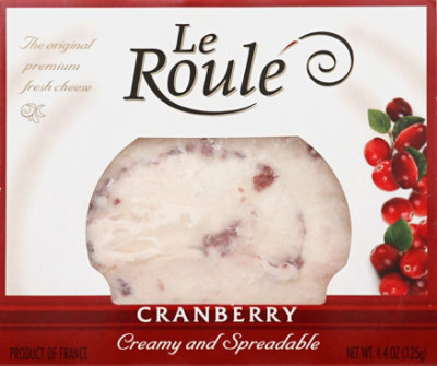 Le Roule Cheese Cranberry Slices - 4.4 Oz - Image 2