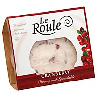 Le Roule Cheese Cranberry Slices - 4.4 Oz - Image 1