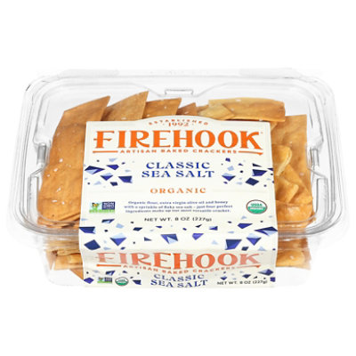 Firehook Crackers Baked Mediterranean Sea Salt - 7 Oz - Image 1