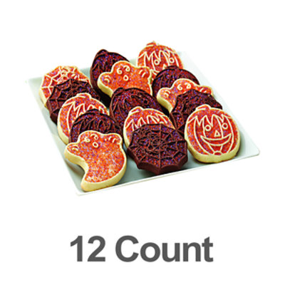 Bakery Cookies Cutout Halloween 12 Count - Each - Image 1