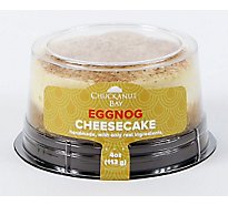 Cake Cheesecake Single Serve Egg Nog - Each