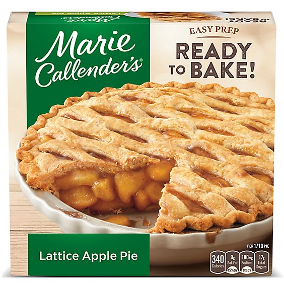 Marie Callender's Lattice Apple Pie Frozen Dessert - 42 Oz