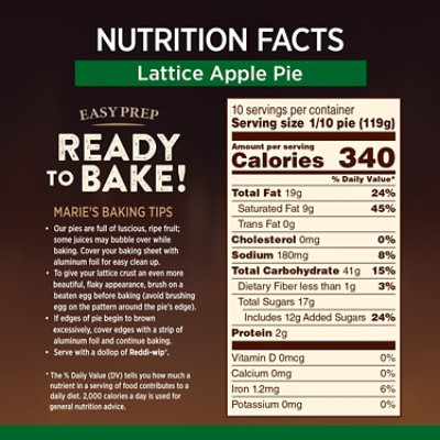 Marie Callenders Pie Lattice Apple - 42 Oz - Image 4