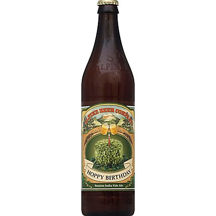 Alpine Beer Co Beer Session India Pale Ale Hoppy Birthday - 22 Fl. Oz. - Image 2