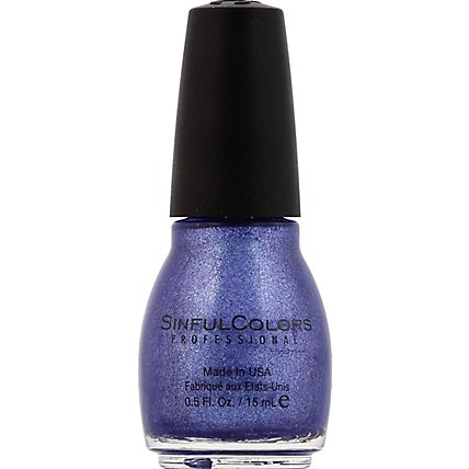 Sinful Nail Color Ice Blue - .5 Oz - Image 2