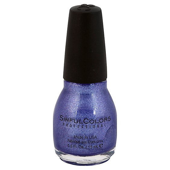 Sinful Nail Color Ice Blue - .5 Oz